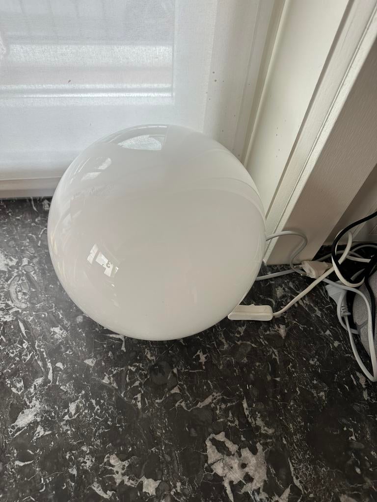 Tafellamp fada ikea, Enlèvement, Comme neuf, Verre, Moins de 50 cm