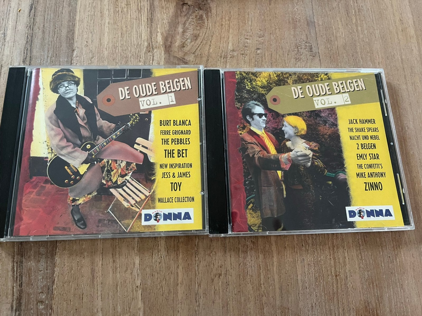 De oude belgen vol 1 en 2 radio donna, Cd's en Dvd's, Ophalen of Verzenden, Zo goed als nieuw