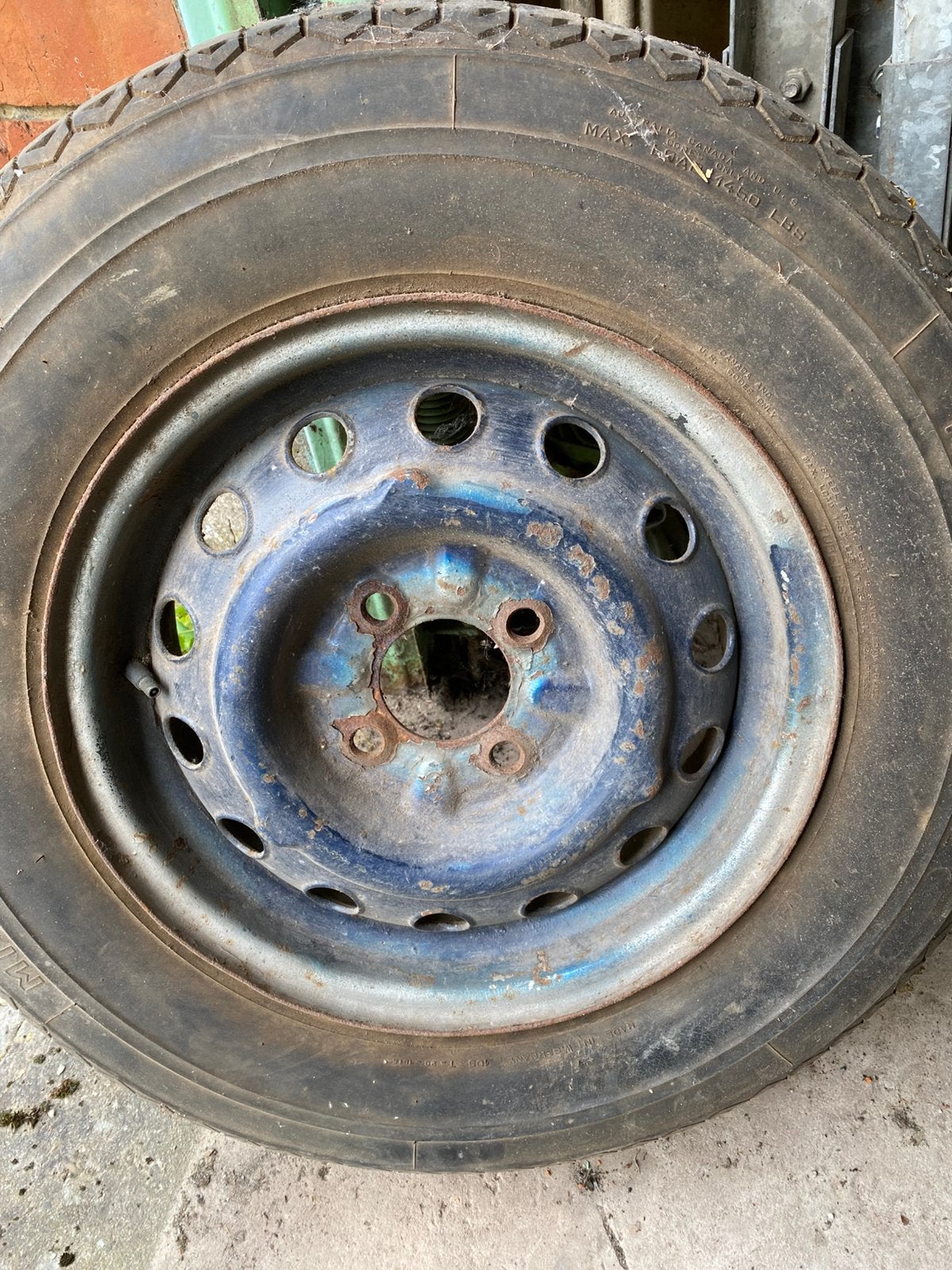 Velg Alfa  Giulia/Gt/spider 105 serie jaren 60/70, Autos : Pièces & Accessoires, Pneus & Jantes, Jante(s), 14 pouces, Véhicule de tourisme