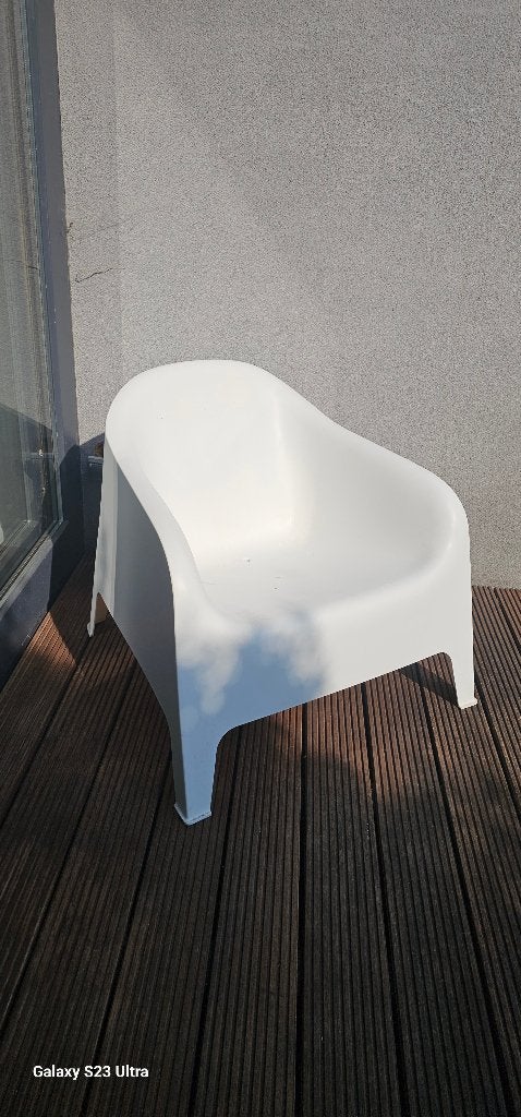 Ikea Onberispelijke witte fauteuil/stoel!, Ophalen, IKEA, Wit