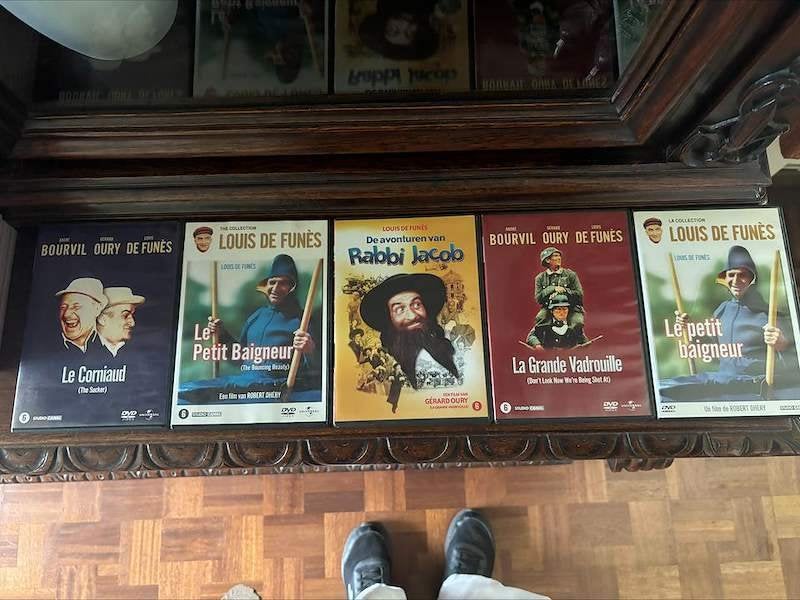 dvd's Louis De Funes, Ophalen, Alle leeftijden, Zo goed als nieuw, Komedie