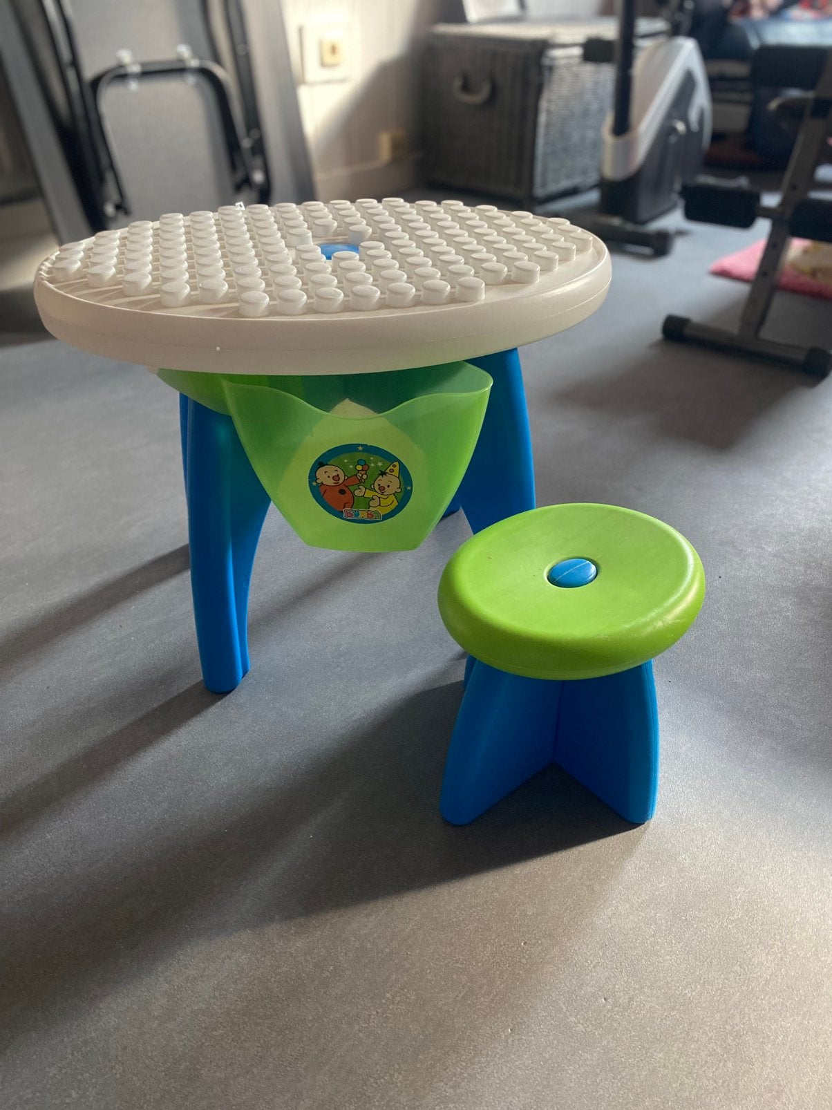 Bumba blokken tafel, Kinderen en Baby's, Speelgoed | Speeltafels, Ophalen, Zo goed als nieuw
