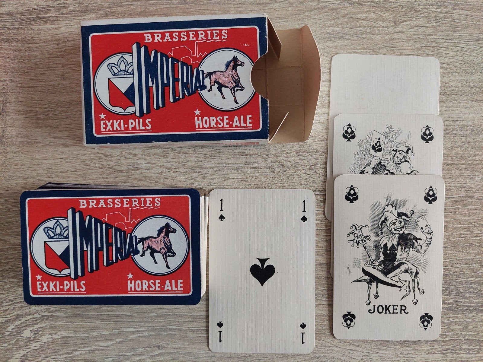 speelkaarten brasseries imperial, Enlèvement ou Envoi, Comme neuf, Carte(s) à jouer