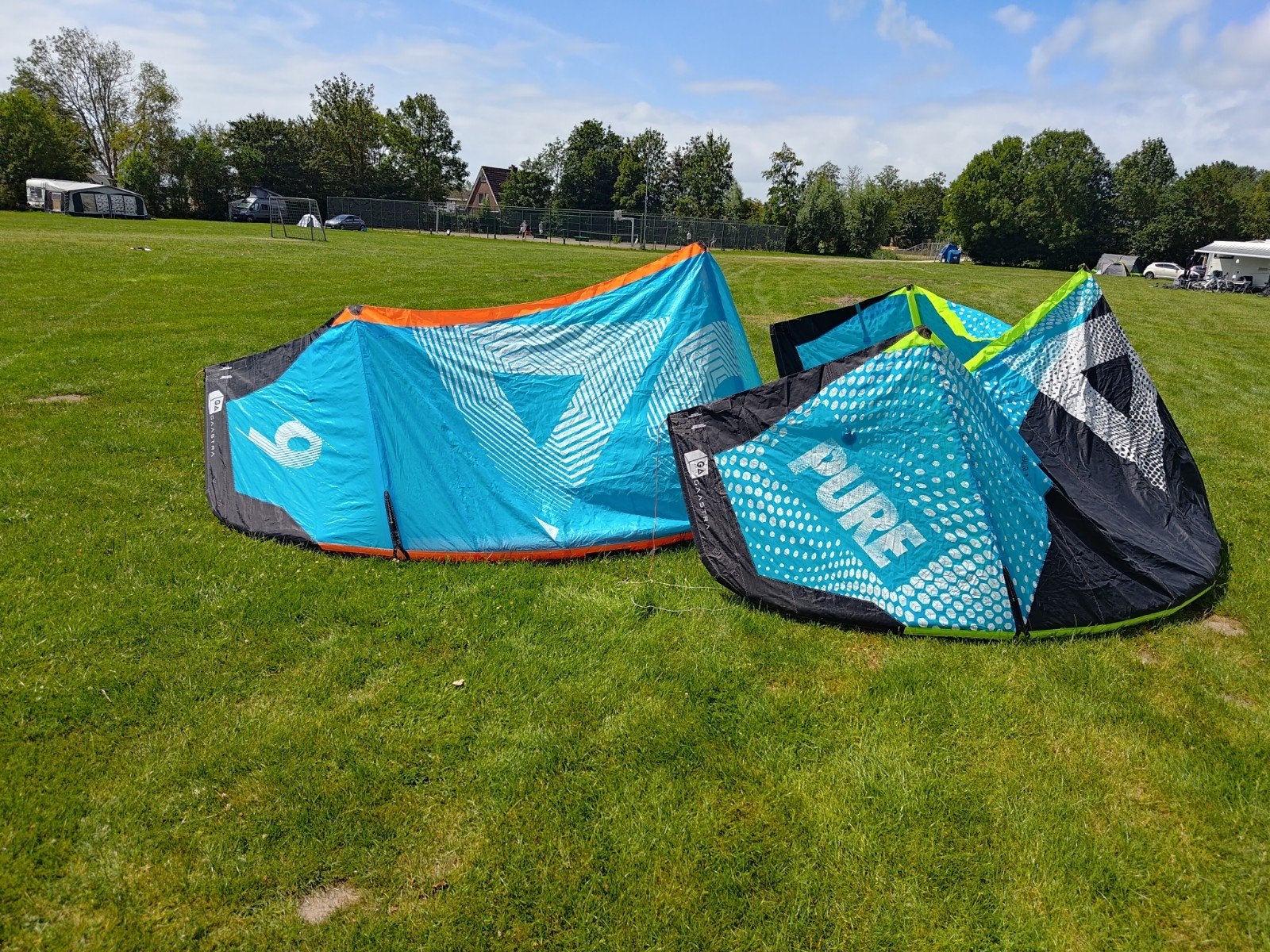 Kites 9 en 11 m² Gaastra Pure, Sports nautiques & Bateaux, Enlèvement, 9 m²