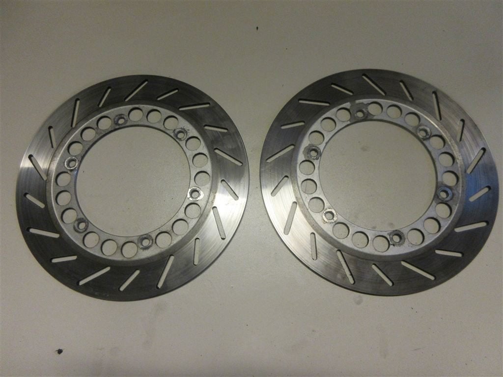 Yamaha XV1100 Virago remschijvenset XV 1100 remschijven rem, Ophalen of Verzenden, Gebruikt