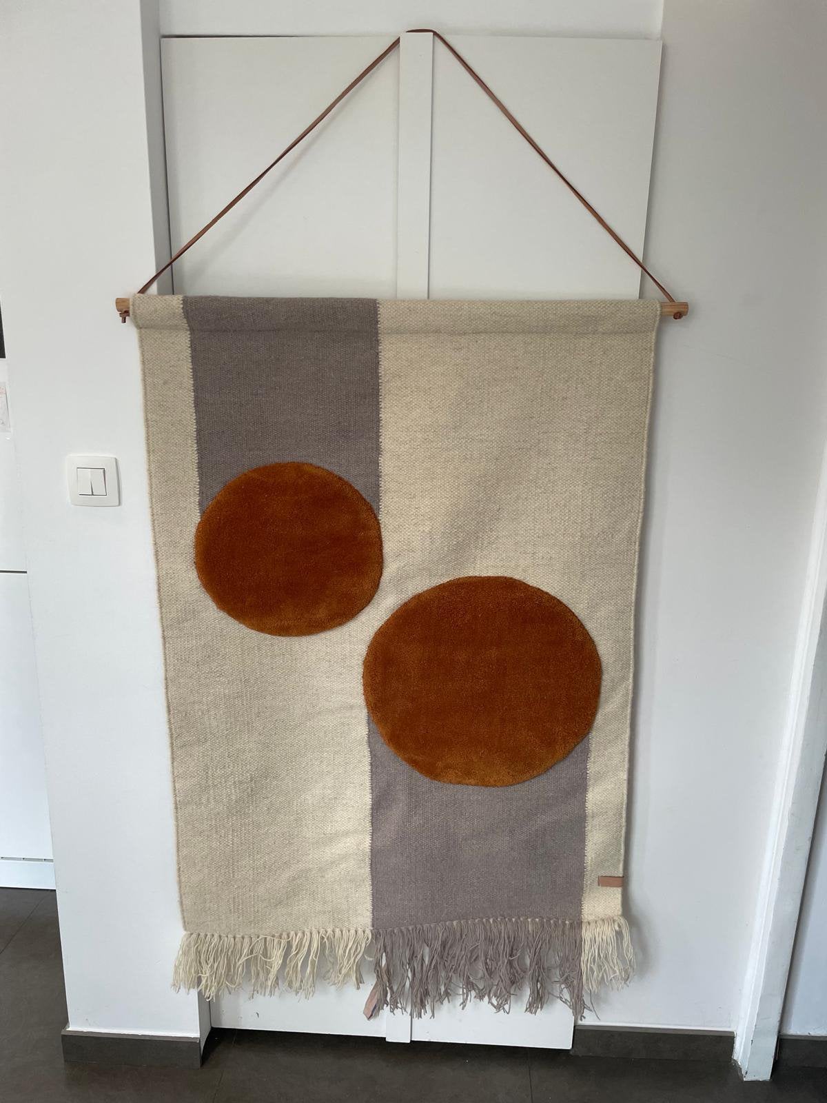 Tapis mural OYOY Living Design - décoration scandinave, Maison & Meubles, Beige, Moderne, Comme neuf, Enlèvement