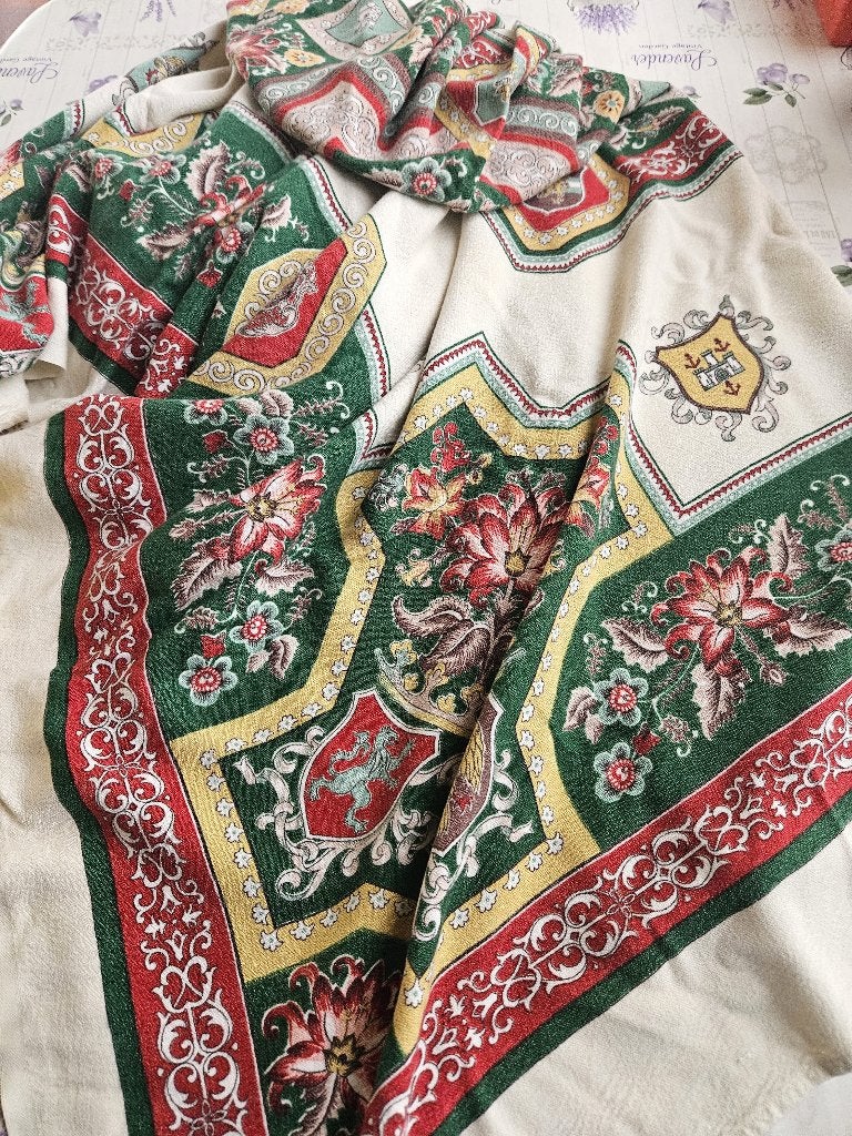 Vintage tafelkleed. Jaren '50., Antiquités & Art, Enlèvement