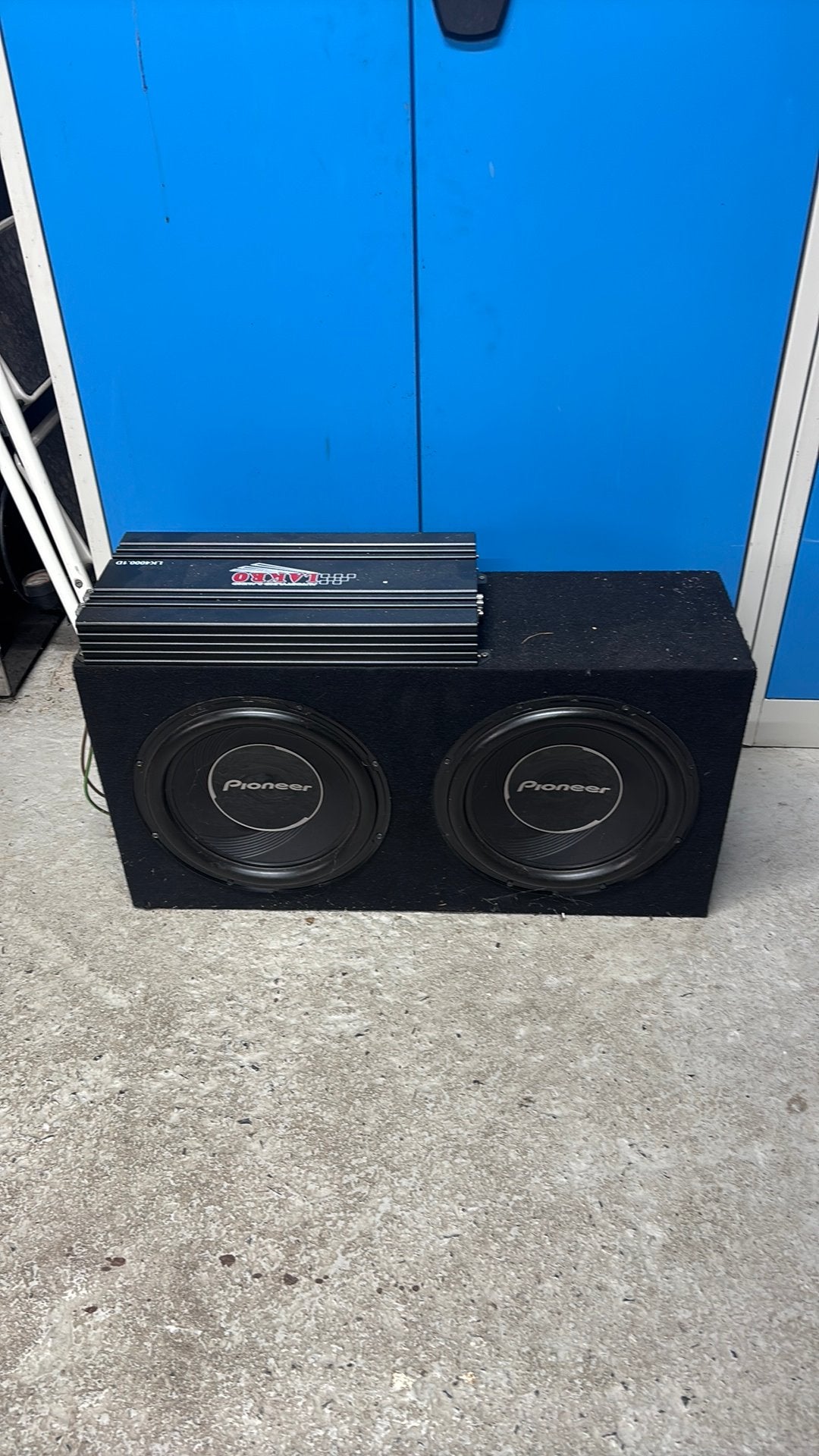 Krachtige subwoofer!, Enlèvement, Comme neuf