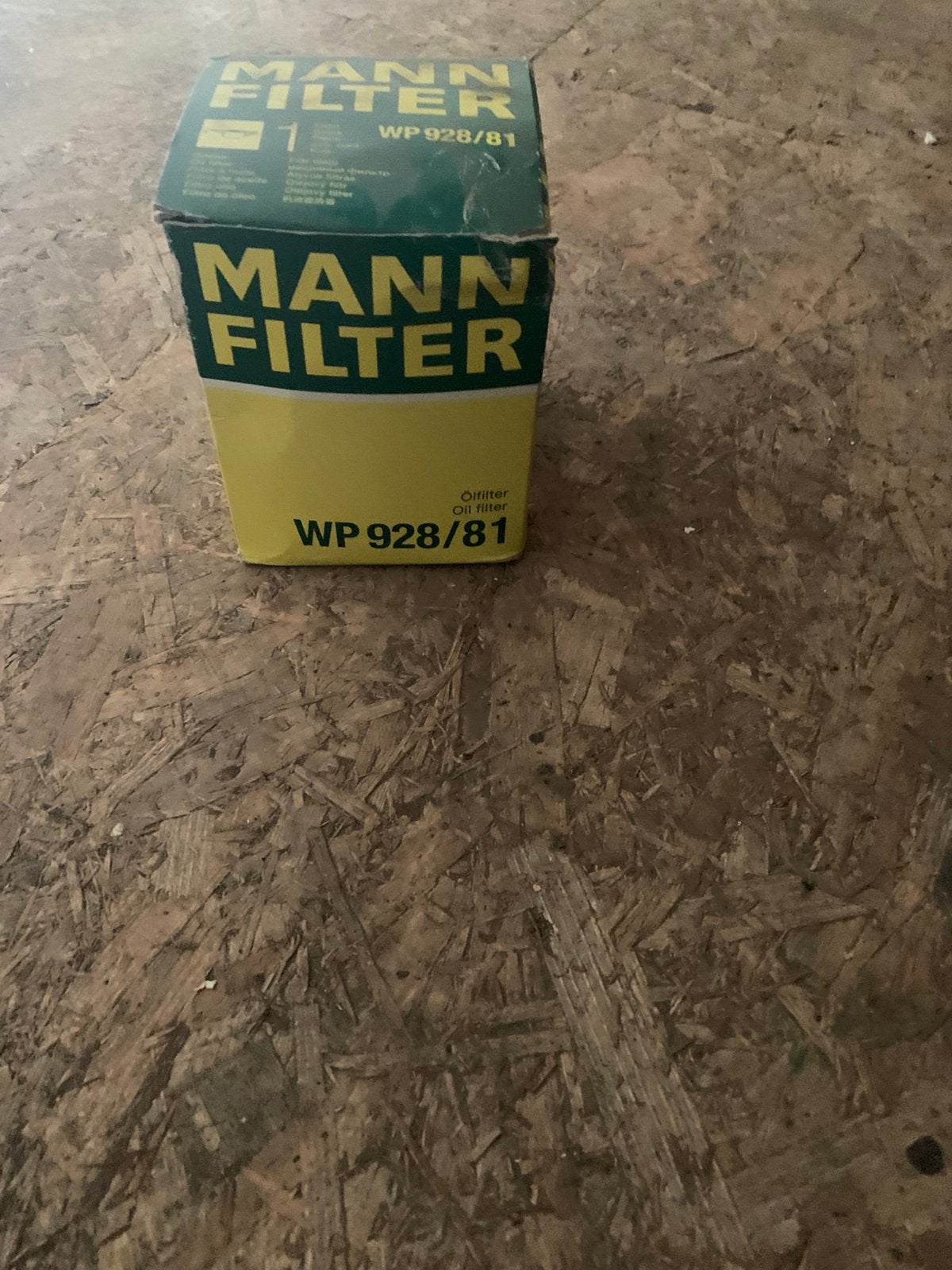 Oliefilter  WP928/81, Ophalen, Mitsubishi