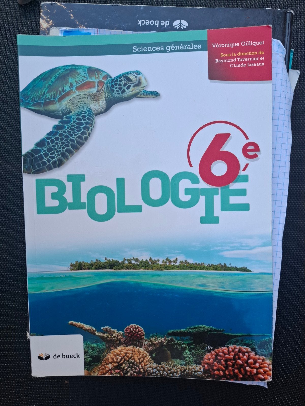 Livres scolaires 6 ème année biologie  néerladais