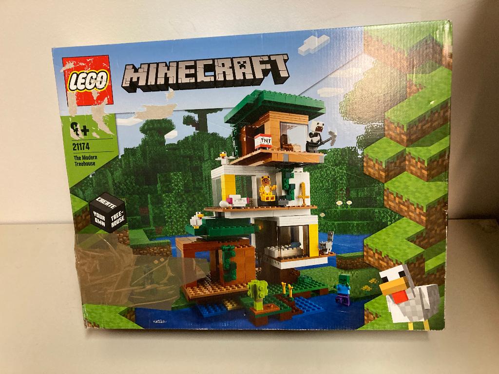 lego minecraft 21174 - the modern treehouse, Compleet, Minecraft, Lego, Nieuw