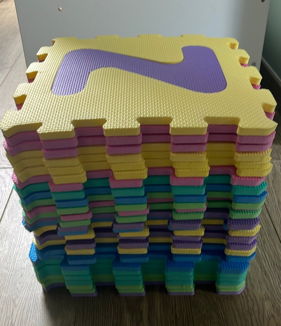 Tapis de jeux puzzel alphabet, Enlèvement, Utilisé
