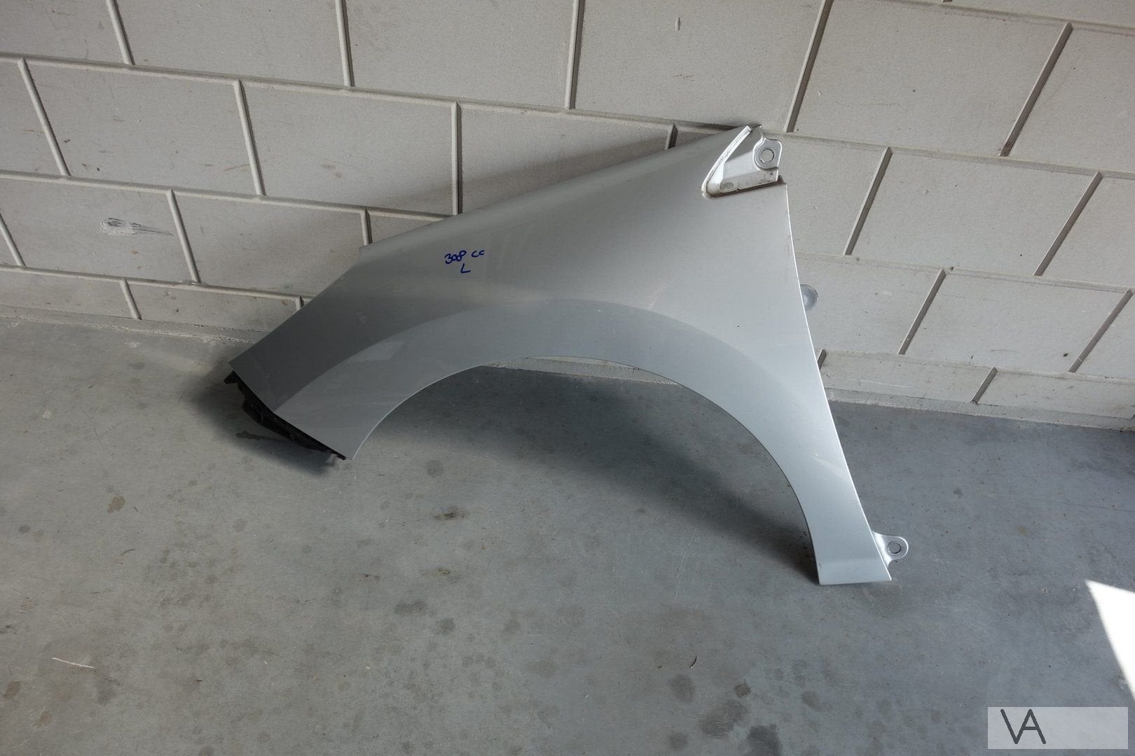 Peugeot 308 cc cabrio voorscherm spatbord links zilver €50, -, Utilisé, -, Peugeot
