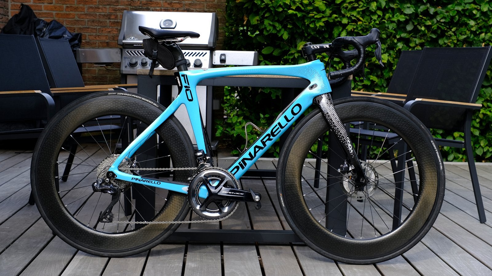 Pinarello Dogma F10 – Carbone - Di2 – Dura-Ace – Roues 80 mm, Vélos & Vélomoteurs, Vélos électriques, Enlèvement, Comme neuf