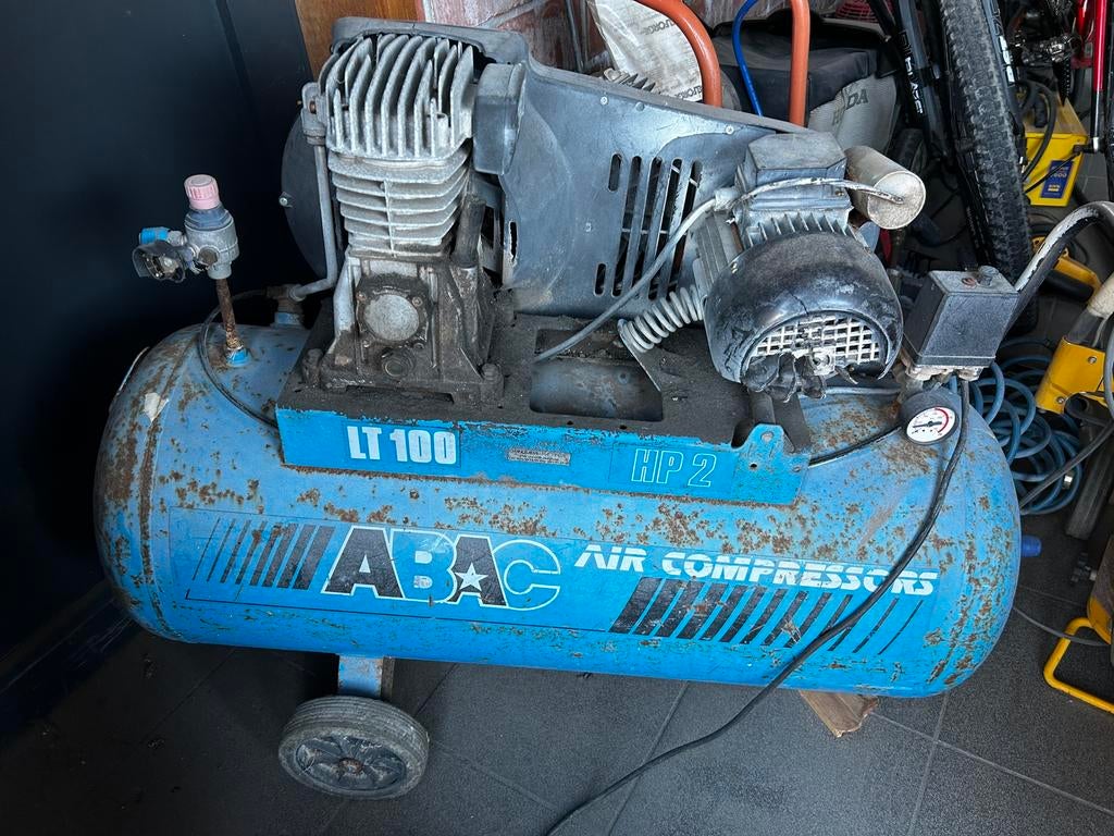Compressor ABAC, Doe-het-zelf en Bouw, Compressors, Ophalen, Gebruikt