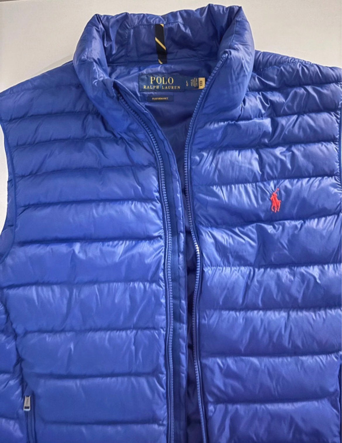 Veste rembourrée sans manches Ralph Lauren, Vêtements | Hommes, Enlèvement ou Envoi, Comme neuf, Taille 52/54 (L), Bleu