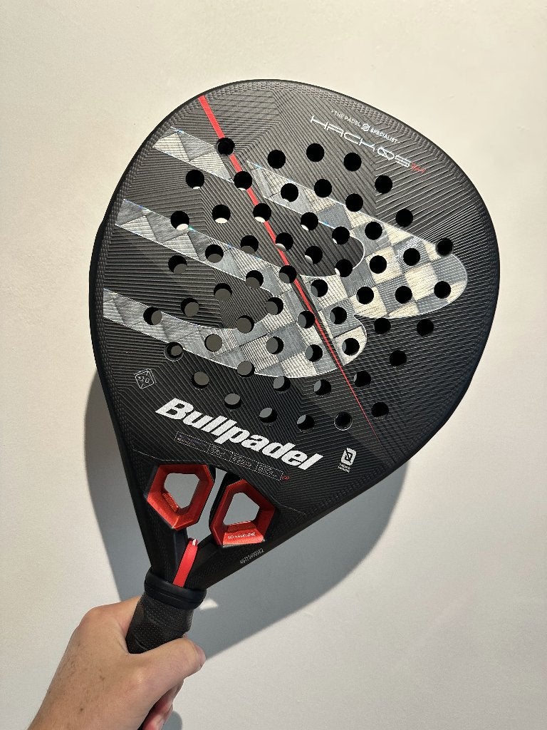 Padelracket Bullpadel Hack 05 Hybrid ’27 (testracket), Ophalen of Verzenden, Zo goed als nieuw, Padelracket