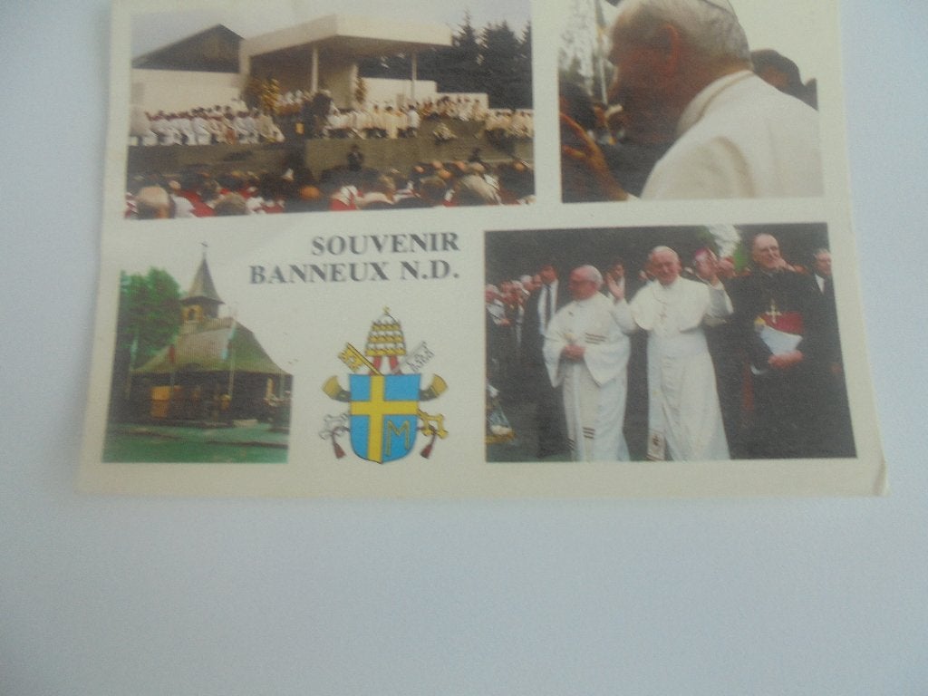 paus bezoek te banneux, Collections, Enlèvement ou Envoi, 1980 à nos jours, Affranchie, Stars et Célébrités