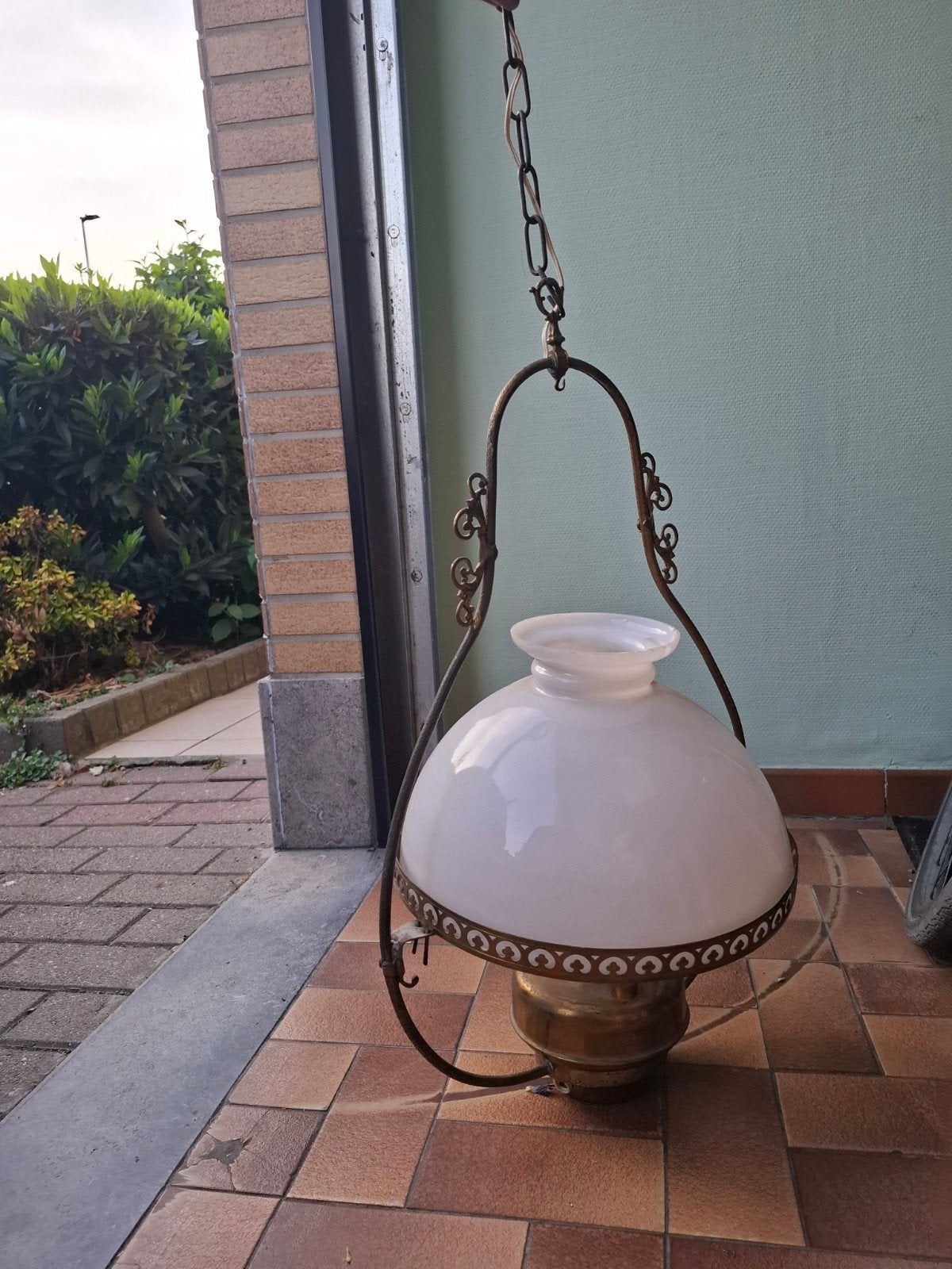 Lustre en cuivre, Maison & Meubles, Lampes | Suspensions, Enlèvement