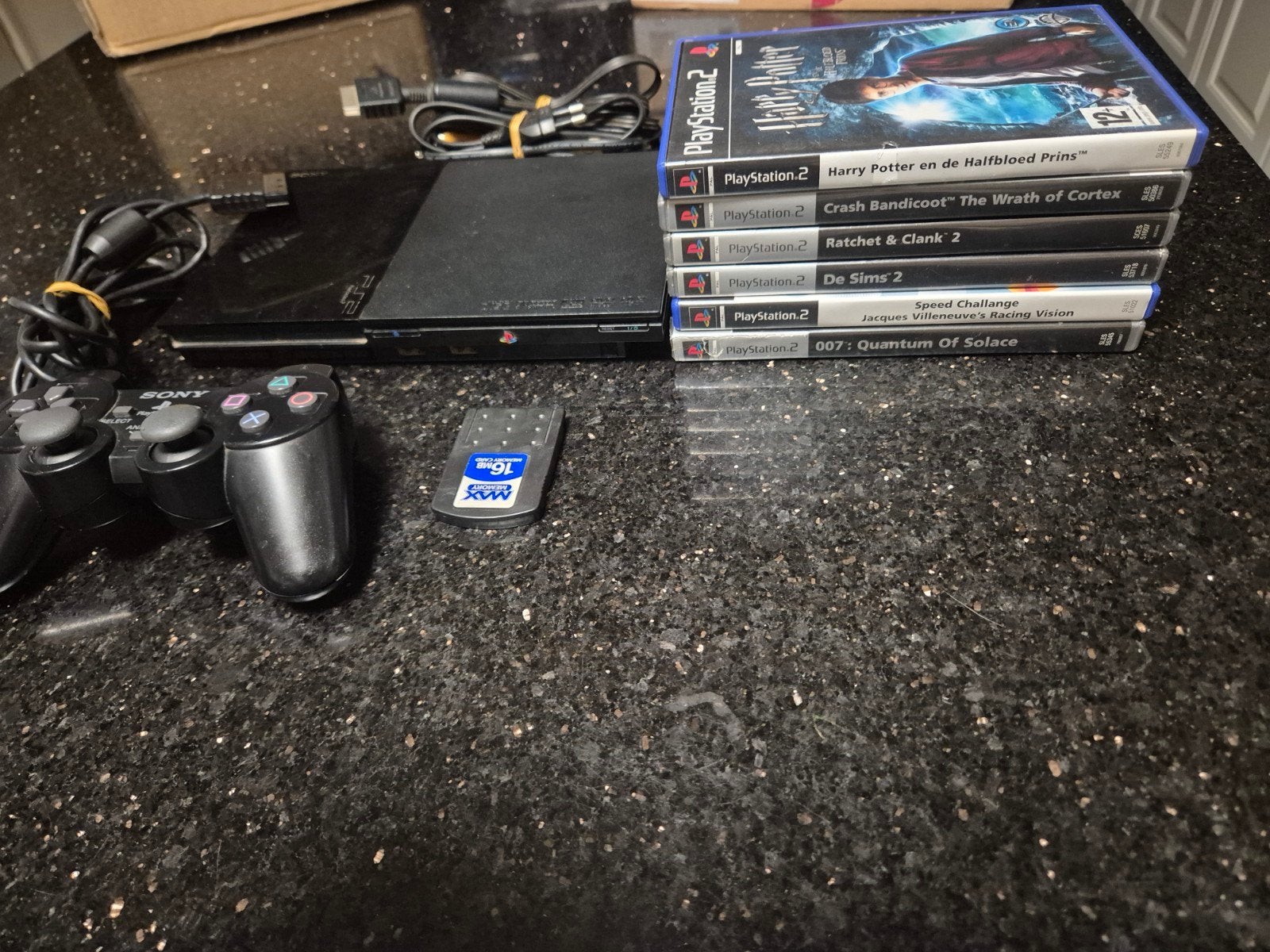 ps2 met spellen, Ophalen of Verzenden