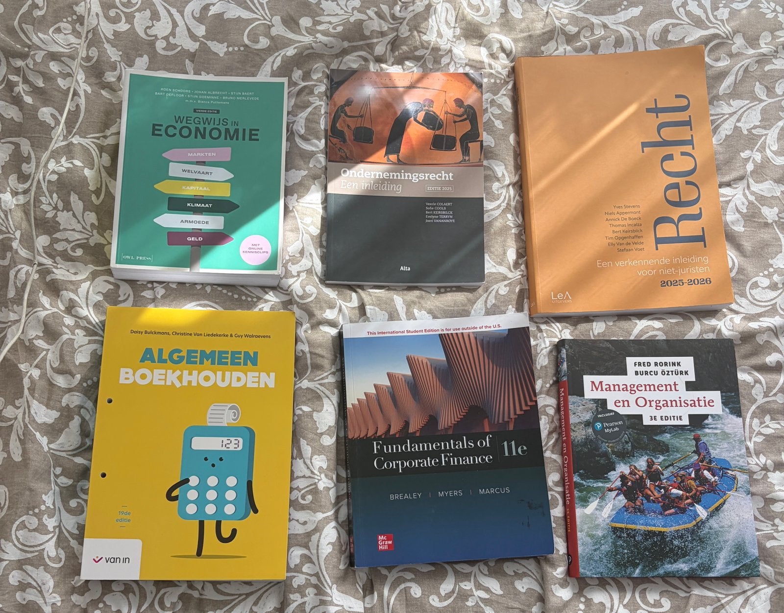 CURSUS/BOEKEN HANDELSWETENSCHAPPEN KU LEUVEN, Enlèvement, Neuf, dans son emballage