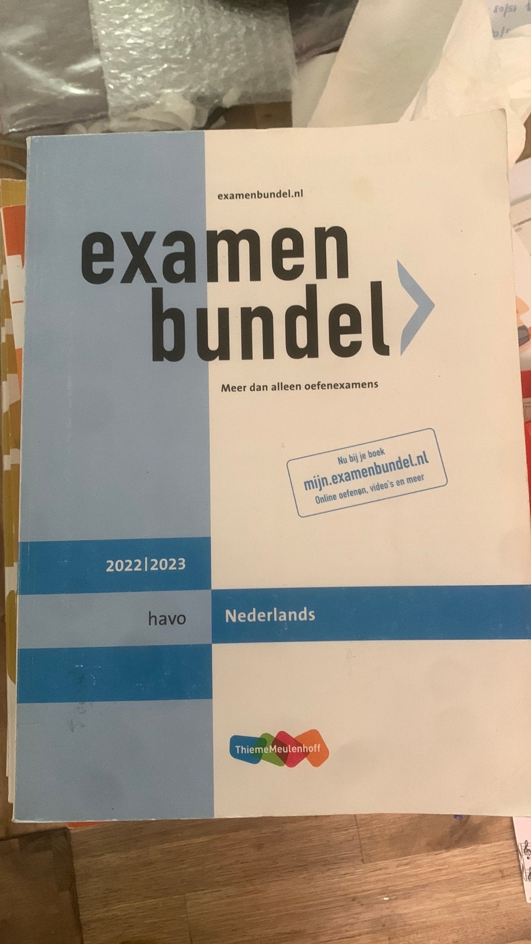 Examen bundel havo Nederlands 2022-2023, Livres, Livres scolaires, Enlèvement ou Envoi, Comme neuf, Néerlandais
