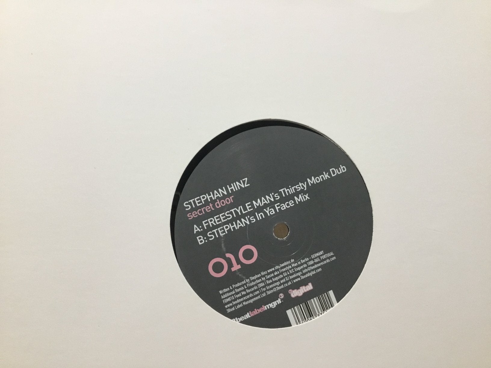 Stephan Hinz. Secret Door, CD & DVD, Vinyles | Dance & House, Enlèvement ou Envoi, Comme neuf