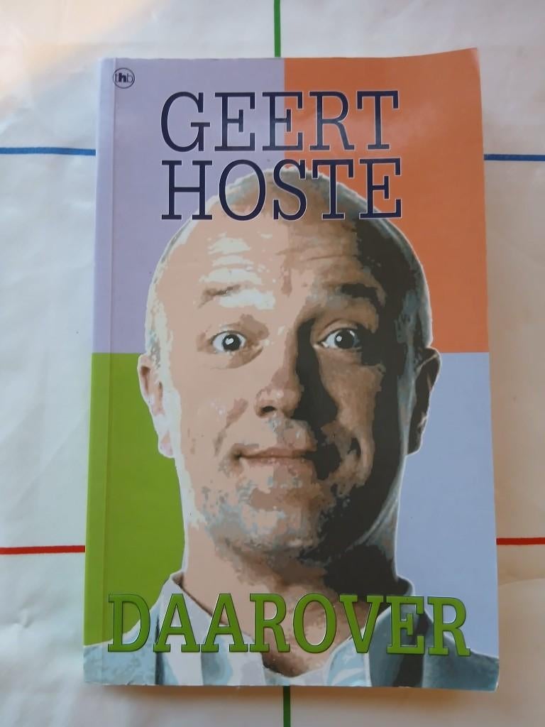 Geert Hoste - Daarover, Zo goed als nieuw, Cabaret, Geert Hoste, Ophalen of Verzenden