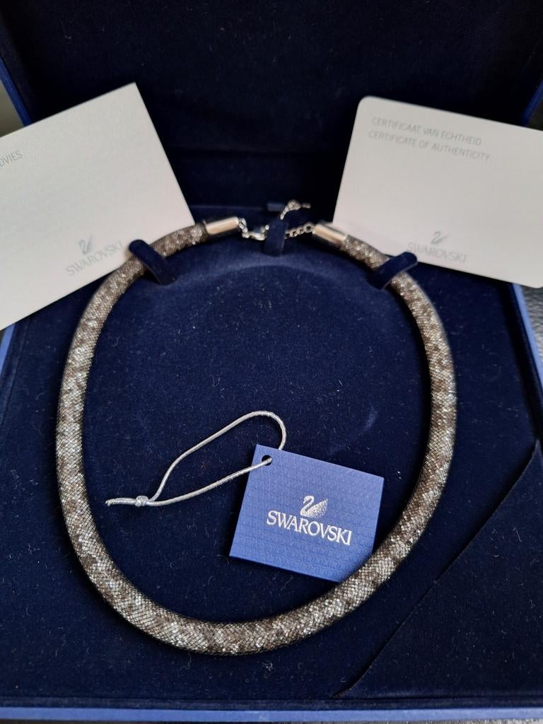 Bracelet + collier Swarovski, Enlèvement ou Envoi, Comme neuf, Bijou ou Montre