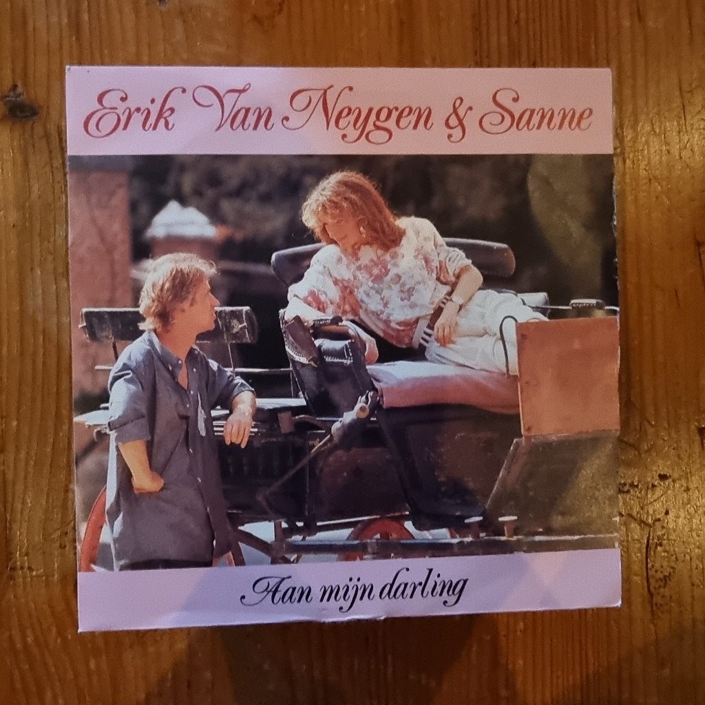 7" Erik Van Neygen & Sanne – Aan Mijn Darling, Ophalen of Verzenden, Gebruikt, 7 inch, Nederlandstalig