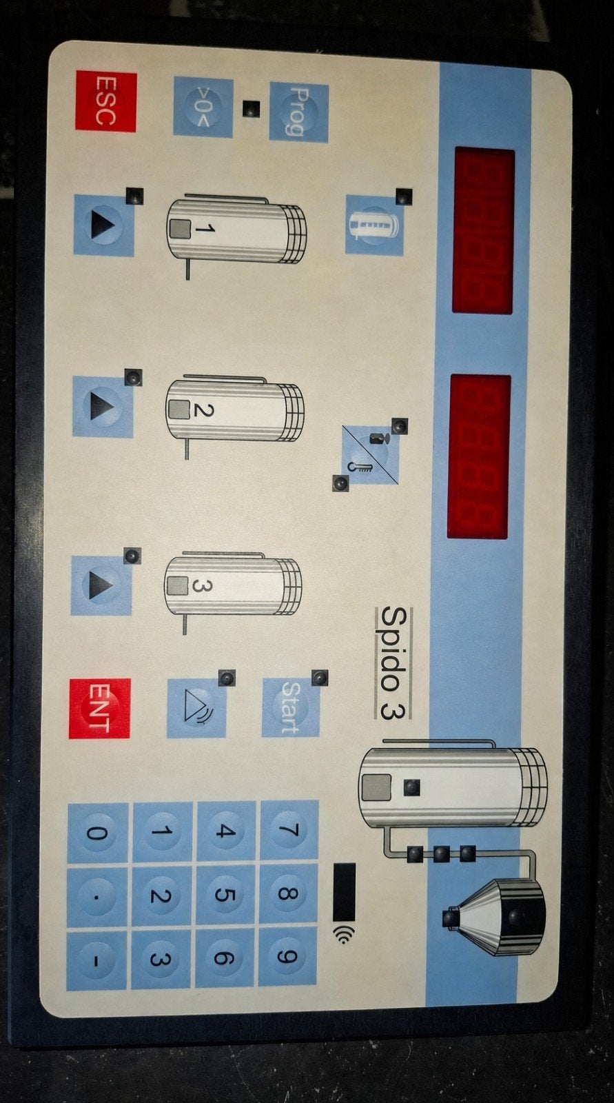 Spido doseercomputer voor silo, Enlèvement ou Envoi