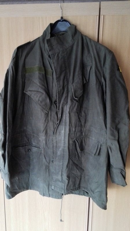 ABL leger vest met kap in de jas- origineel Maat 2C & 3C, Enlèvement, Armée de terre, Vêtements ou Chaussures