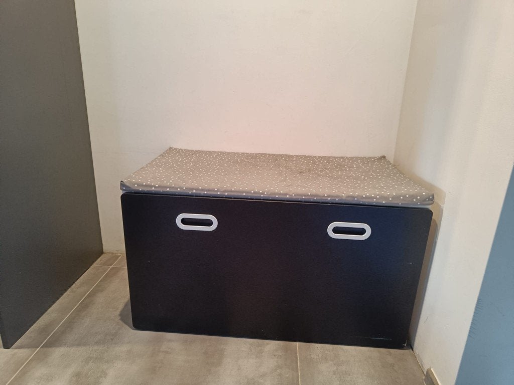 Banquette coffre, Maison & Meubles, Enlèvement, Utilisé
