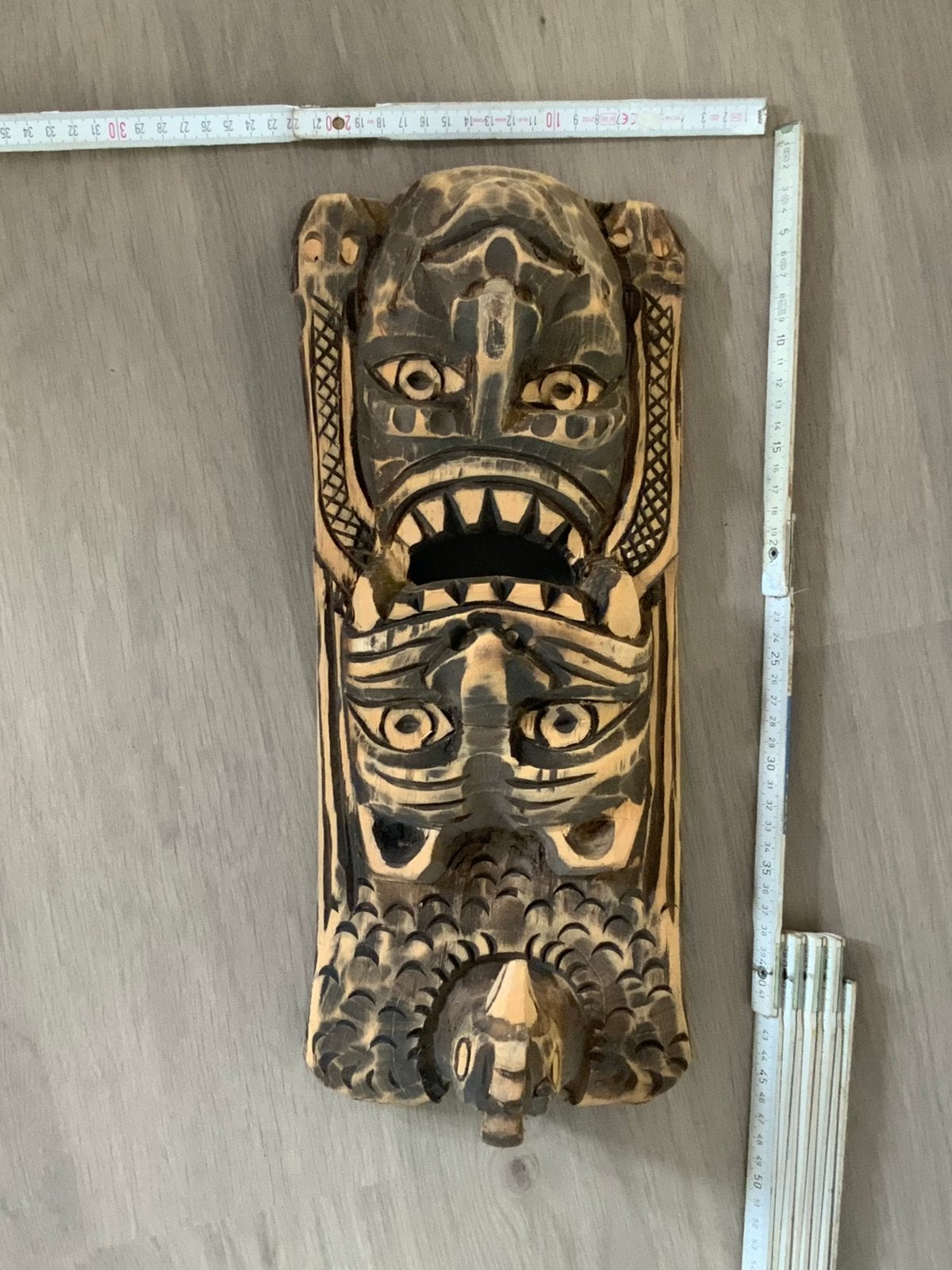 Masker, Ophalen