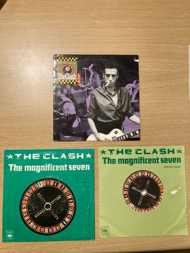 Singles The Clash, Ophalen of Verzenden, Gebruikt, 7 inch