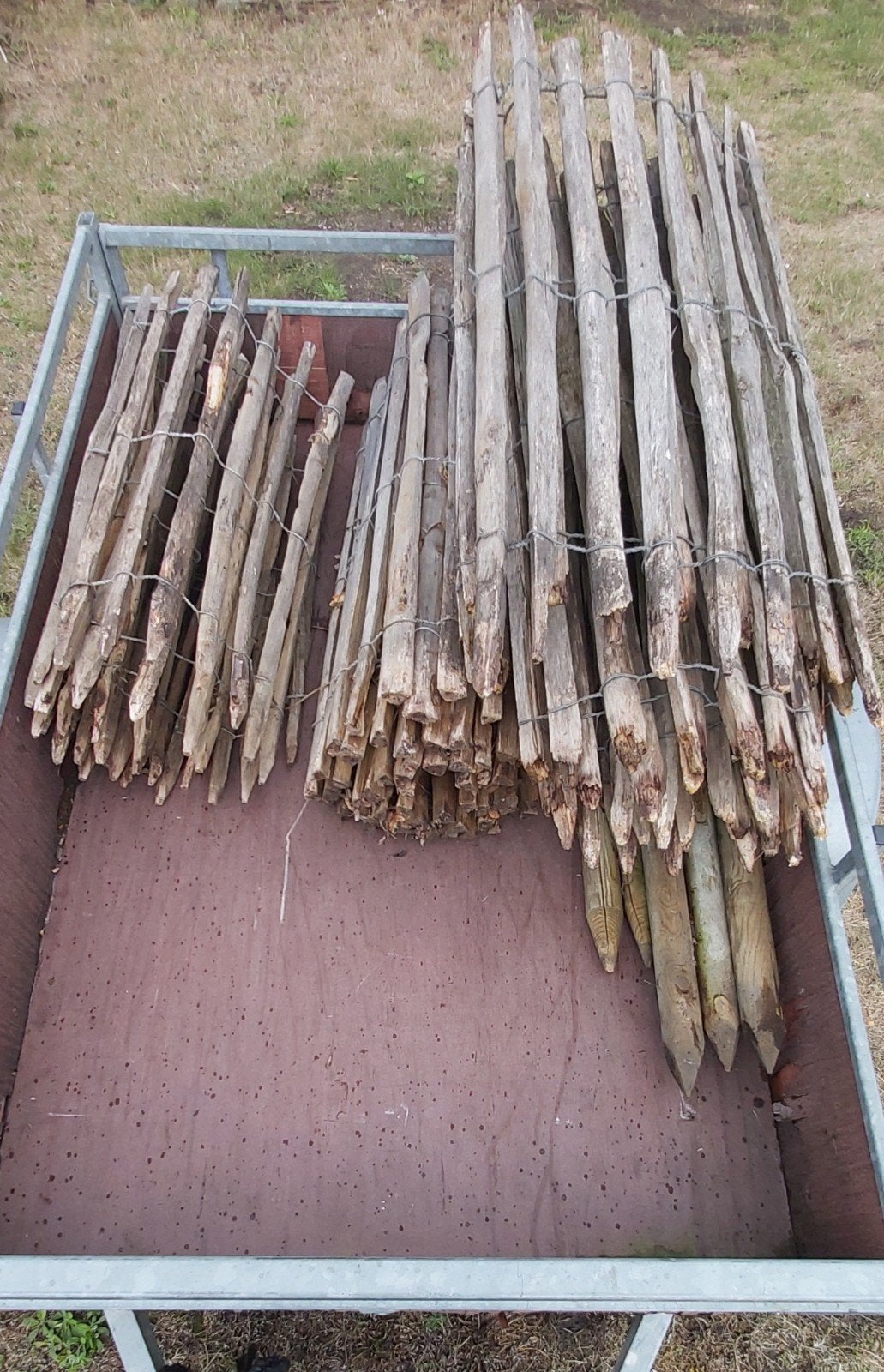 tuinafsluiting, Enlèvement, Utilisé, Bois