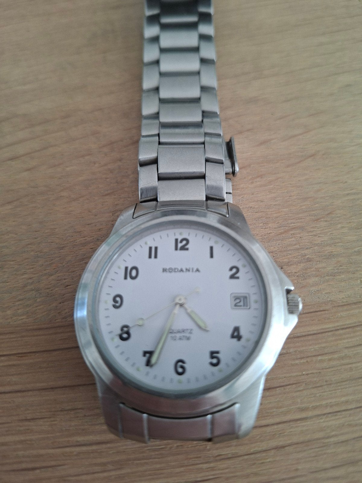 montre rodania, Bijoux, Sacs & Beauté, Montre-bracelet, Autres marques, Enlèvement ou Envoi, Acier