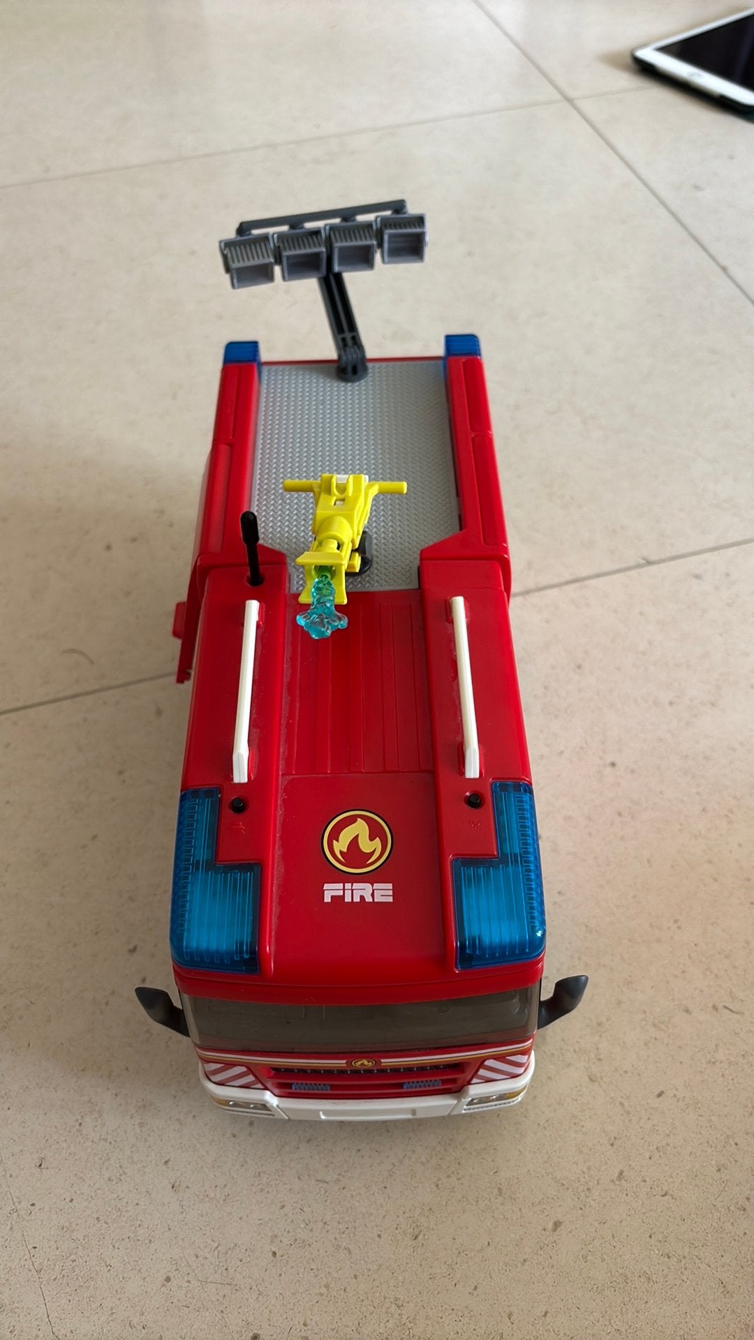 Playmobil brandweer, Ophalen, Zo goed als nieuw