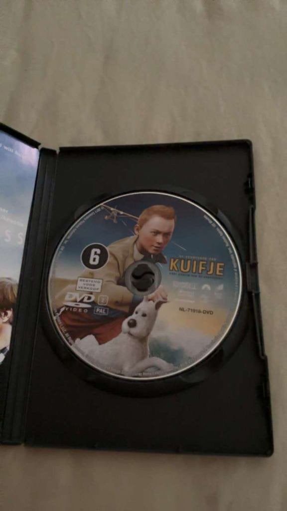Kuifje film, Enlèvement ou Envoi, Utilisé, Film