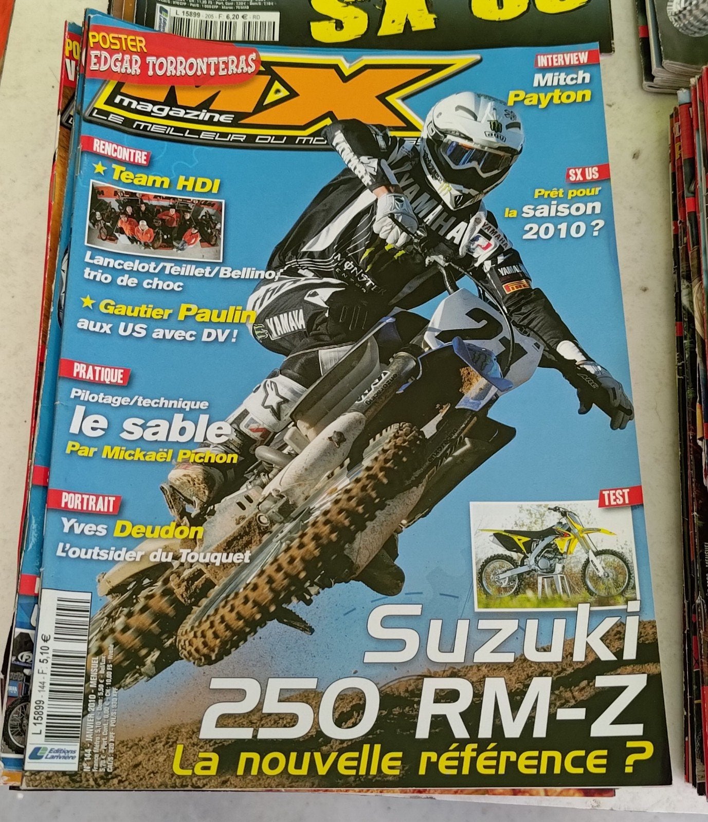 MX Magazine année 2010 complet + HS, Ophalen, Zo goed als nieuw, Algemeen