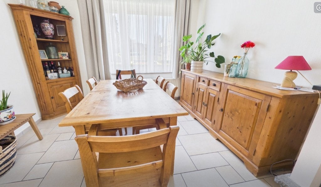meuble salle à manger, Huis en Inrichting, Complete eetkamers, Ophalen, Gebruikt, Meuble en pin, 4 tot 6 stoelen