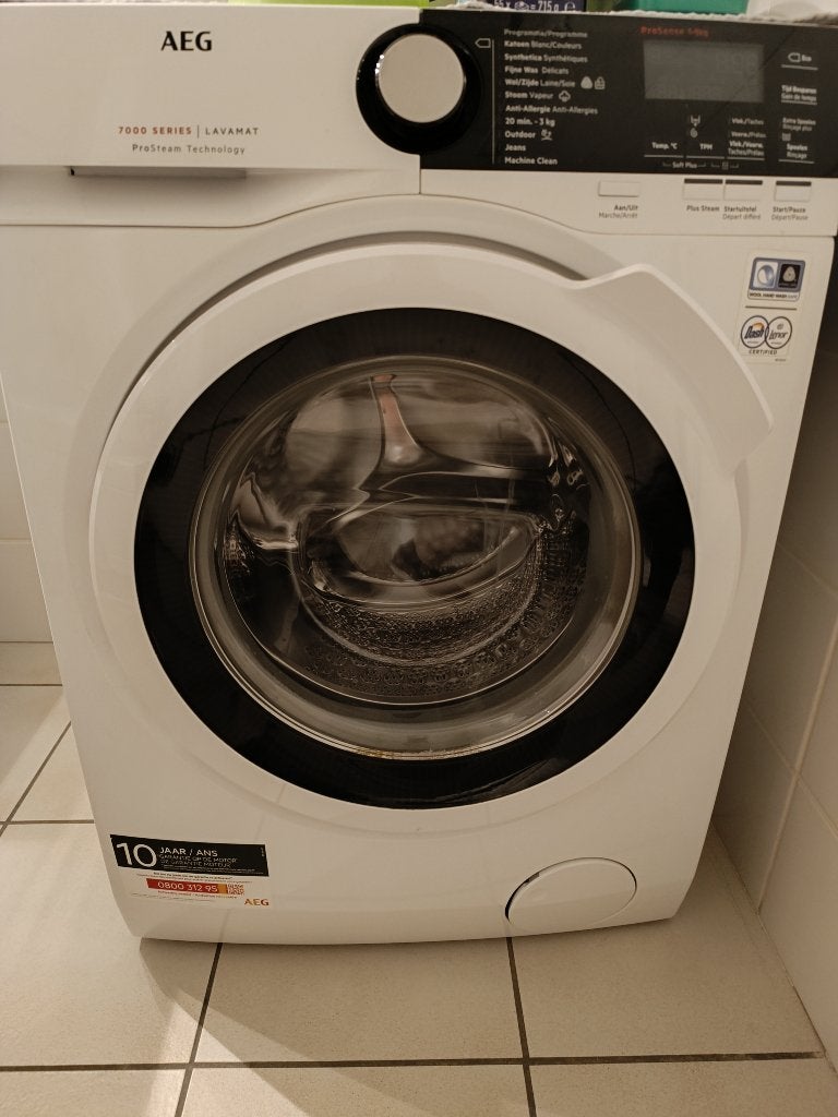 Te koop : AEG wasmachine, Elektronische apparatuur, Ophalen, 1200 tot 1600 toeren, Gebruikt, Handwasprogramma