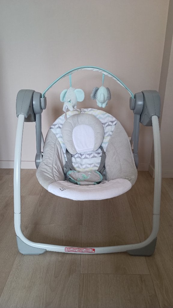 Opvouwbare baby schommel, Enfants & Bébés, Relax bébé, Autres marques, Comme neuf, Enlèvement, Réglable