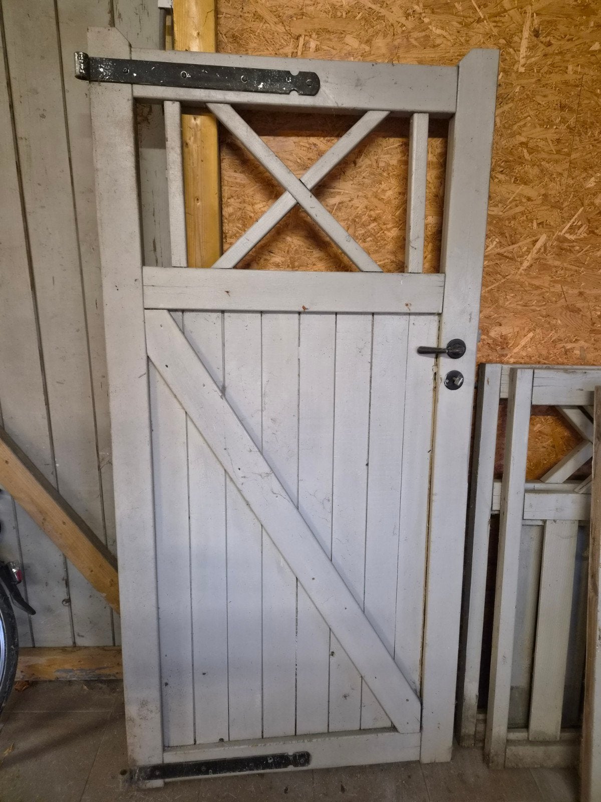 houten poortje, Ophalen, Gebruikt, Minder dan 100 cm, Draaipoort