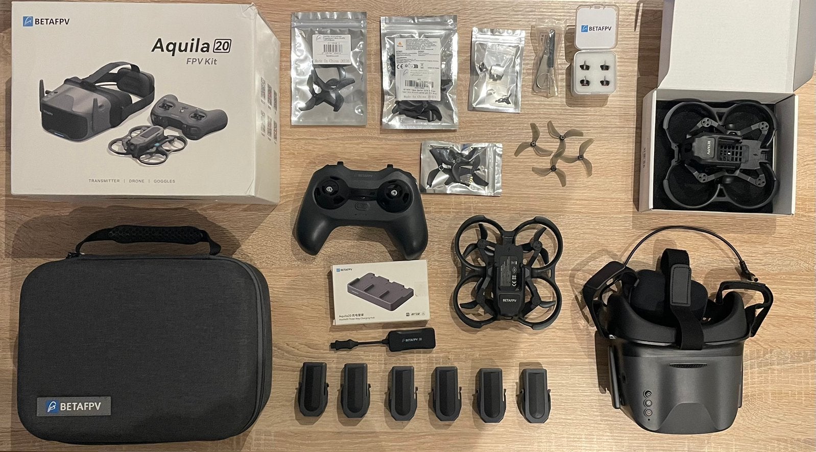 BetaFPV Aquila 20 FPV Kit, Audio, Tv en Foto, Overige merken, Ophalen of Verzenden, First person view (FPV), Minder dan 250 gram