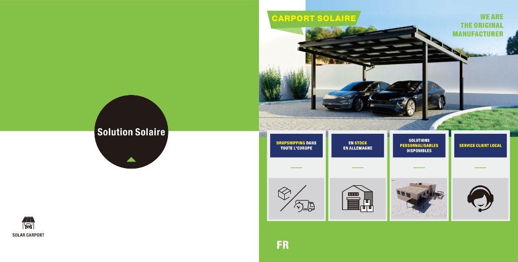 Carports solaires, Enlèvement ou Envoi