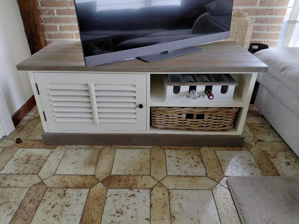LANDELIJK TV-MEUBEL, Ophalen, 100 tot 150 cm, Minder dan 100 cm, 50 tot 75 cm