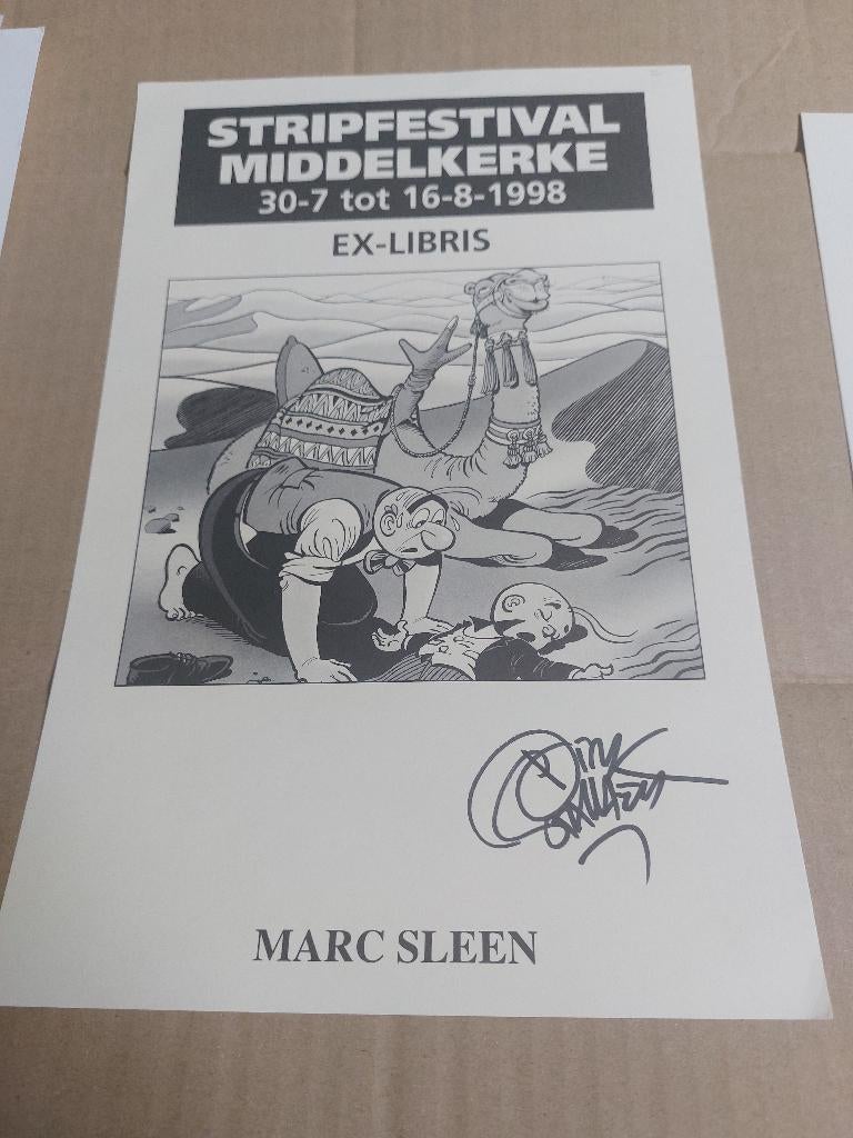 Ex Libris Strifestival 1998, Ophalen of Verzenden, Zo goed als nieuw
