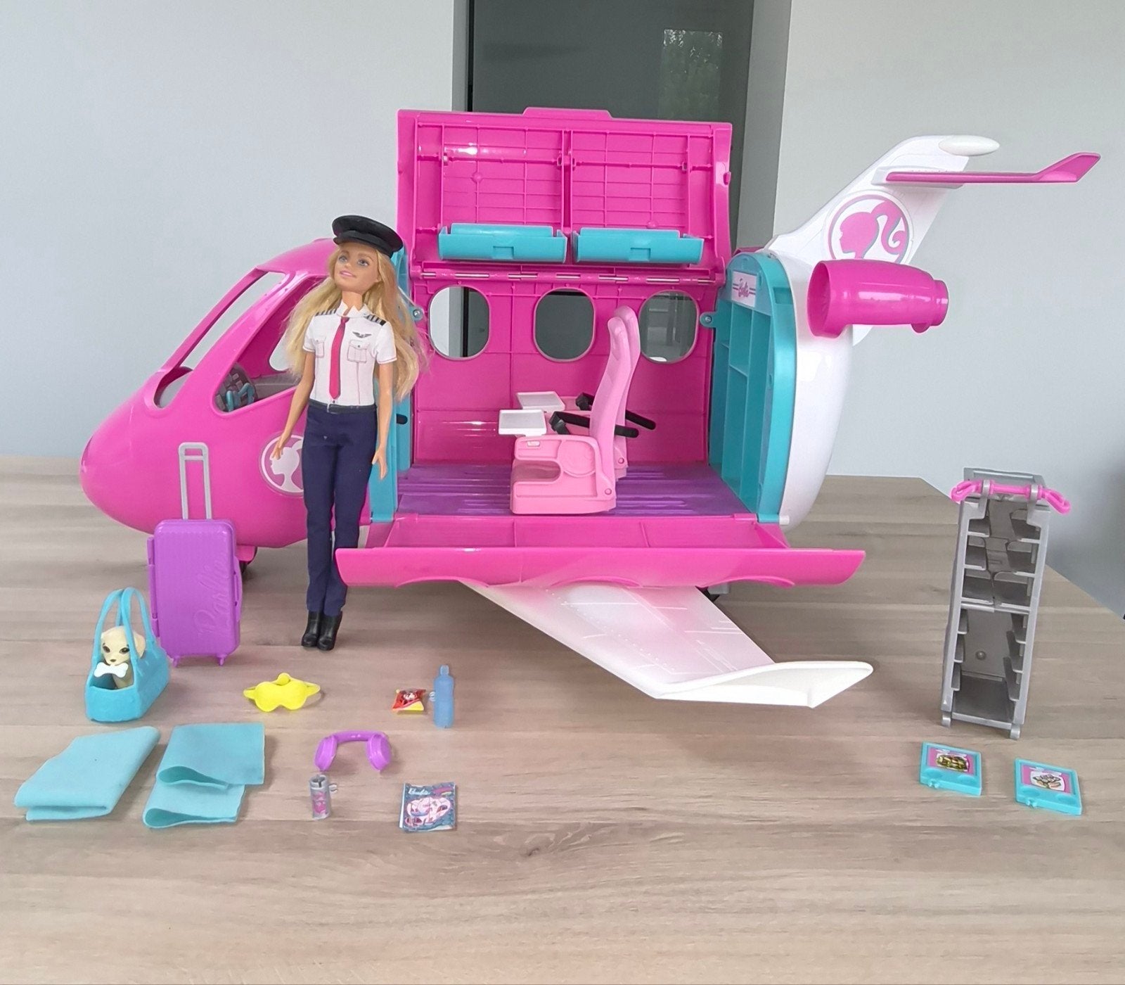 Barbie Avion - Vliegtuig, Enlèvement, Utilisé