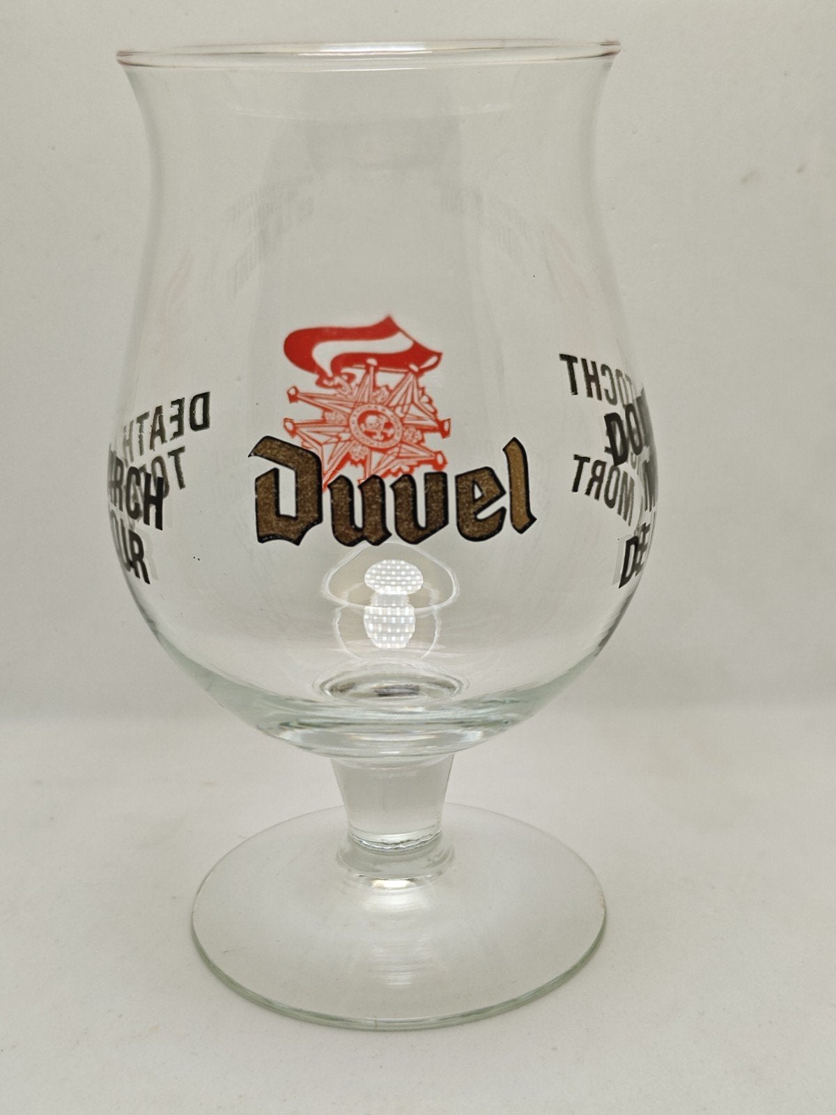 Duvel glas Dodentocht 1989, Ophalen of Verzenden, Duvel